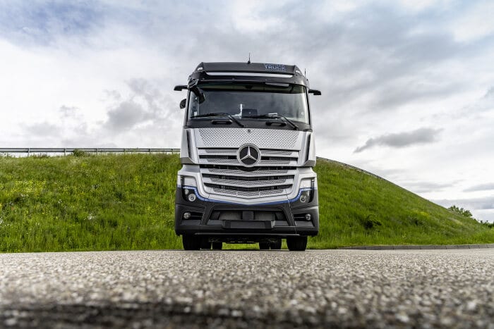 Daimler Trucks startet intensive Tests seines Brennstoffzellen-Lkw