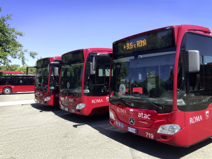 100 Sterne leuchten in Rom – Mercedes-Benz liefert Citaro hybrid an das Verkehrsunternehmen Atac
