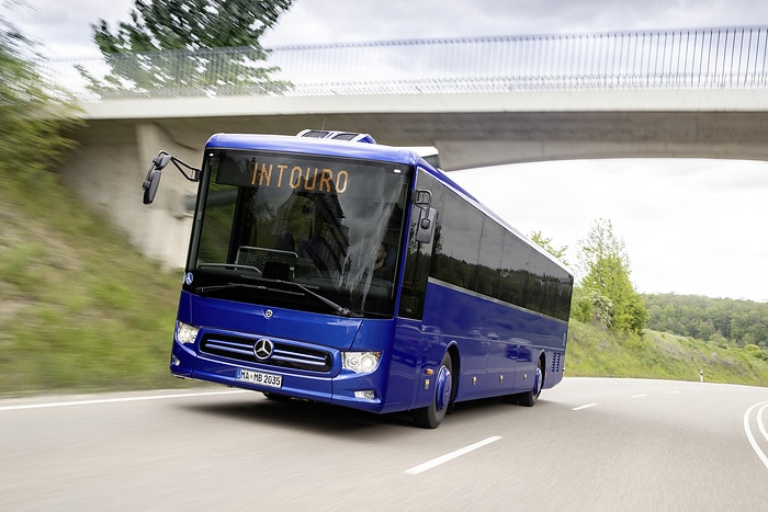 The new Mercedes-Benz Intouro has arrived on the streets of Austria
