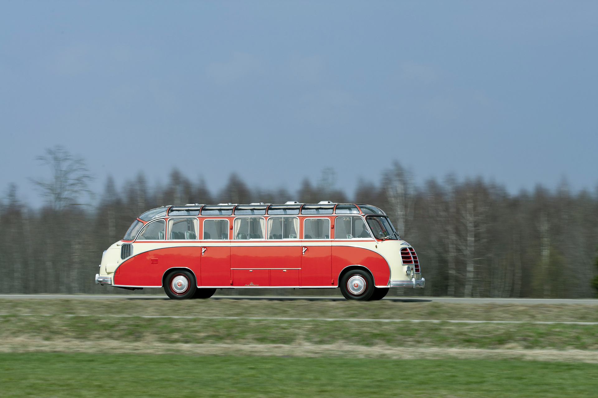 70 Years Setra brand 2021 - Setra S 8 (1955) 70 Years Setra brand 2021