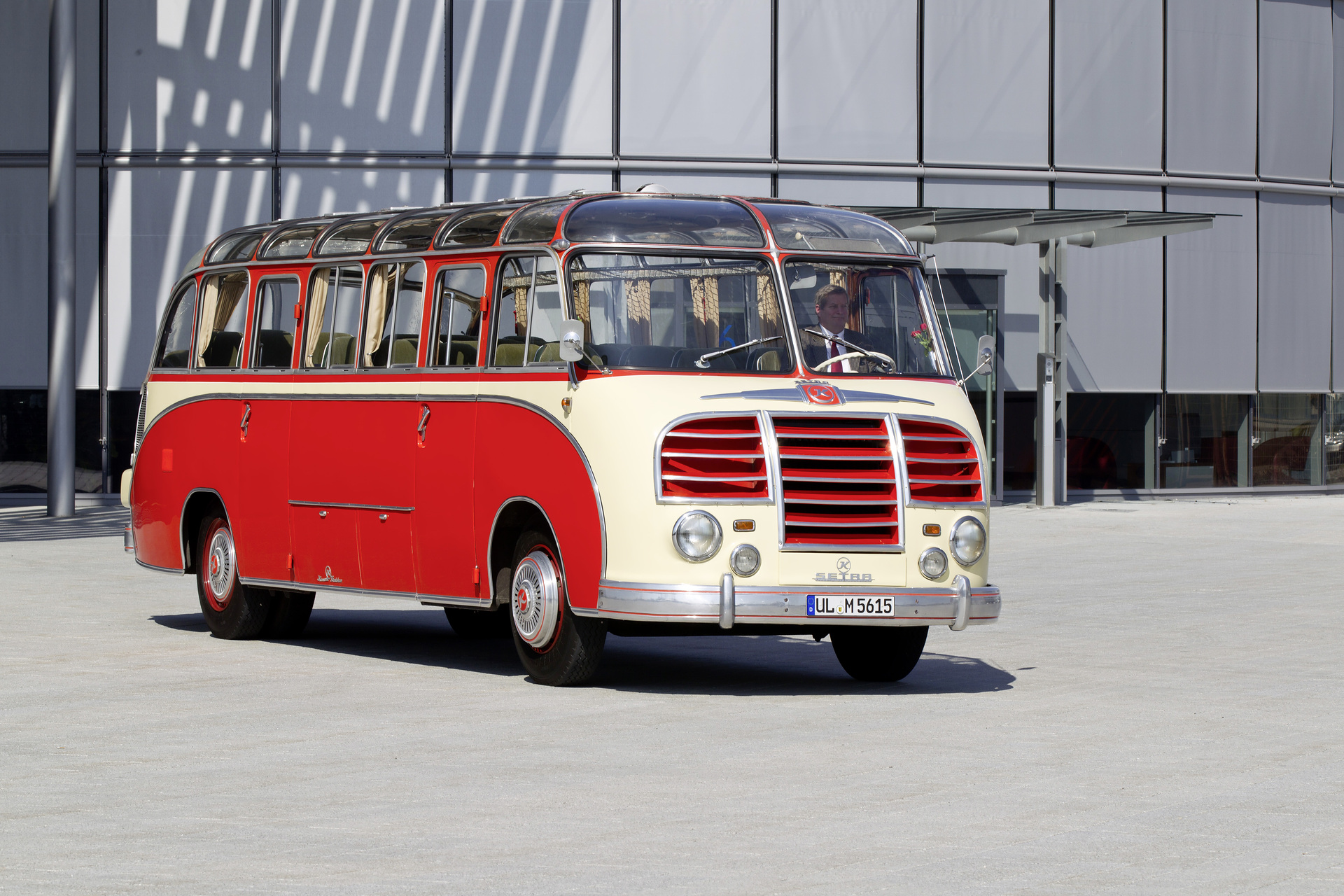 70 Years Setra brand 2021 - Setra S 8 (1955) 70 Years Setra brand 2021