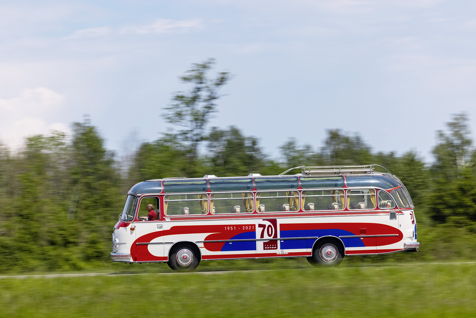 70 Years Setra brand 2021 - Setra S 9 (1959) 70 Years Setra brand 2021