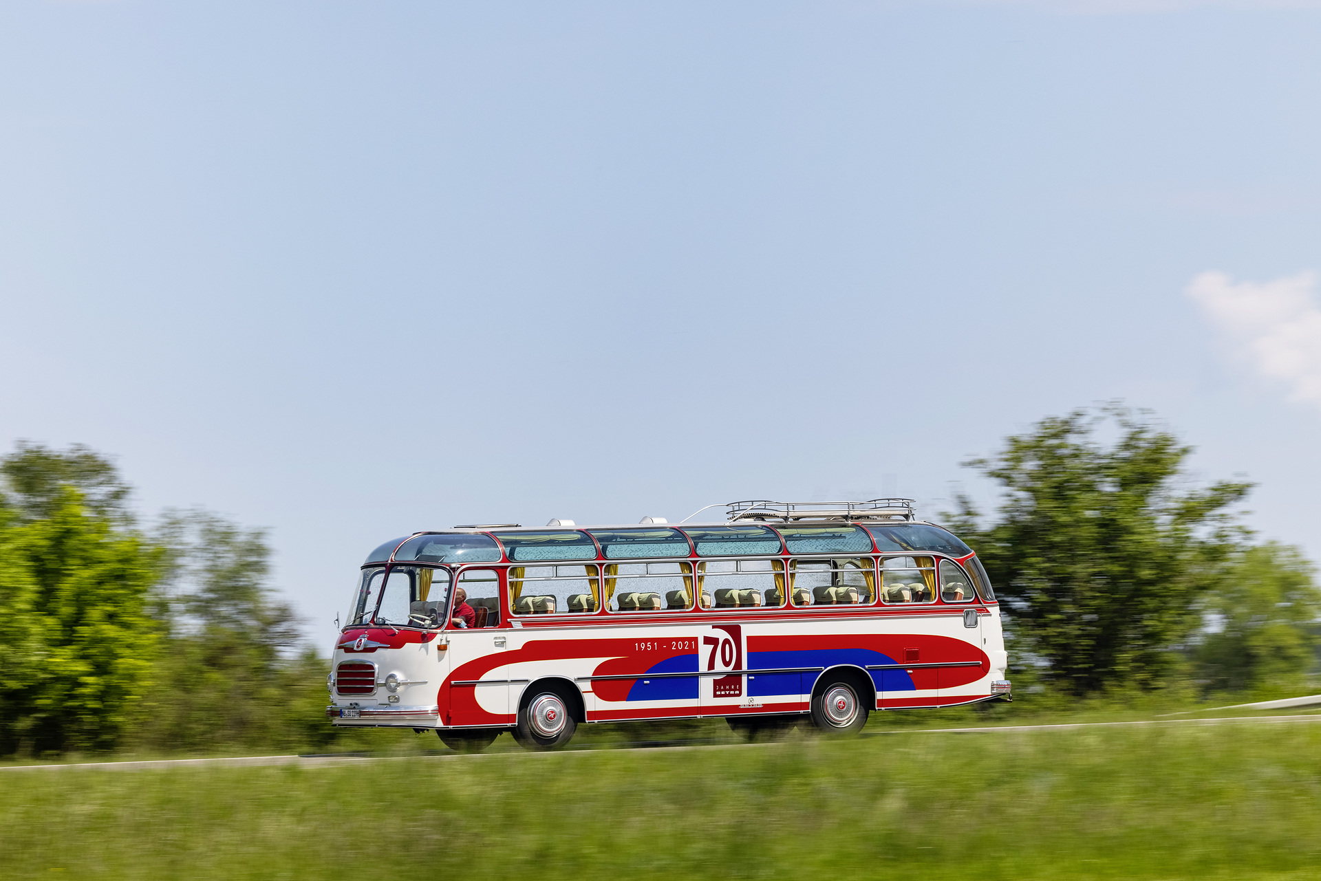 70 Years Setra brand 2021 - Setra S 9 (1959) 70 Years Setra brand 2021