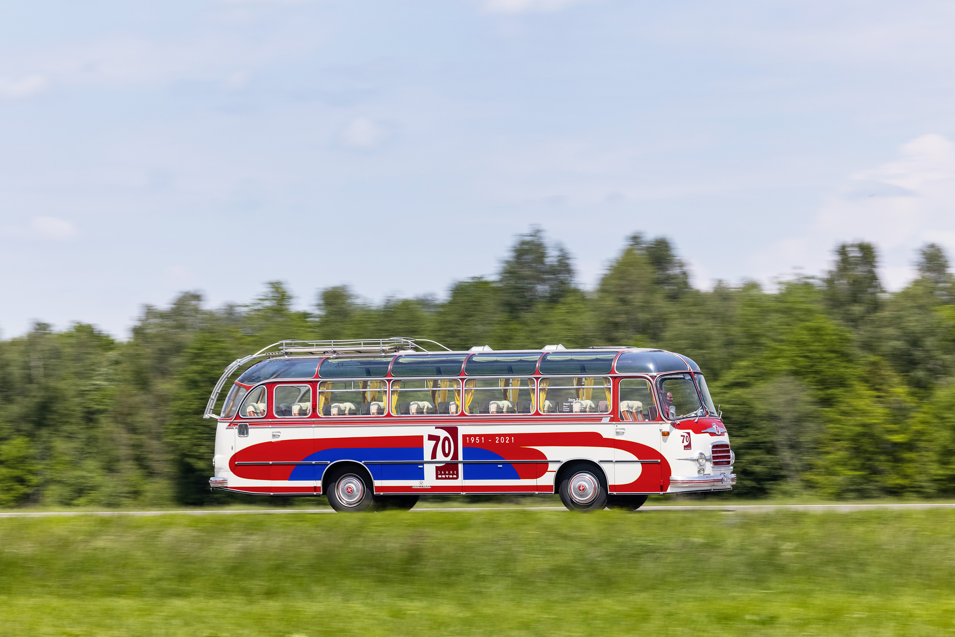 70 Years Setra brand 2021 - Setra S 9 (1959) 70 Years Setra brand 2021