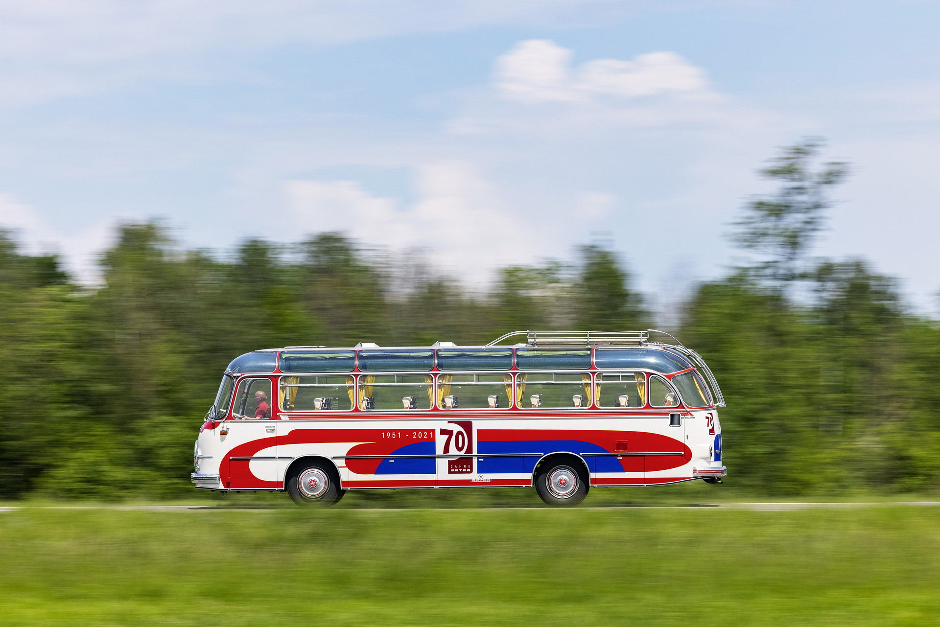 70 Years Setra brand 2021 - Setra S 9 (1959) 70 Years Setra brand 2021