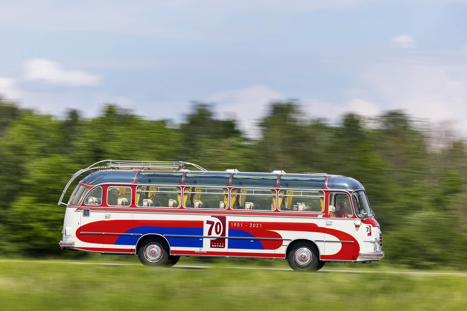 70 Years Setra brand 2021 - Setra S 9 (1959) 70 Years Setra brand 2021
