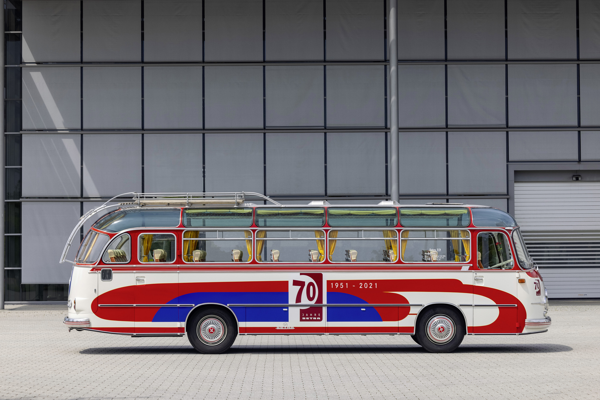70 Years Setra brand 2021 - Setra S 9 (1959) 70 Years Setra brand 2021