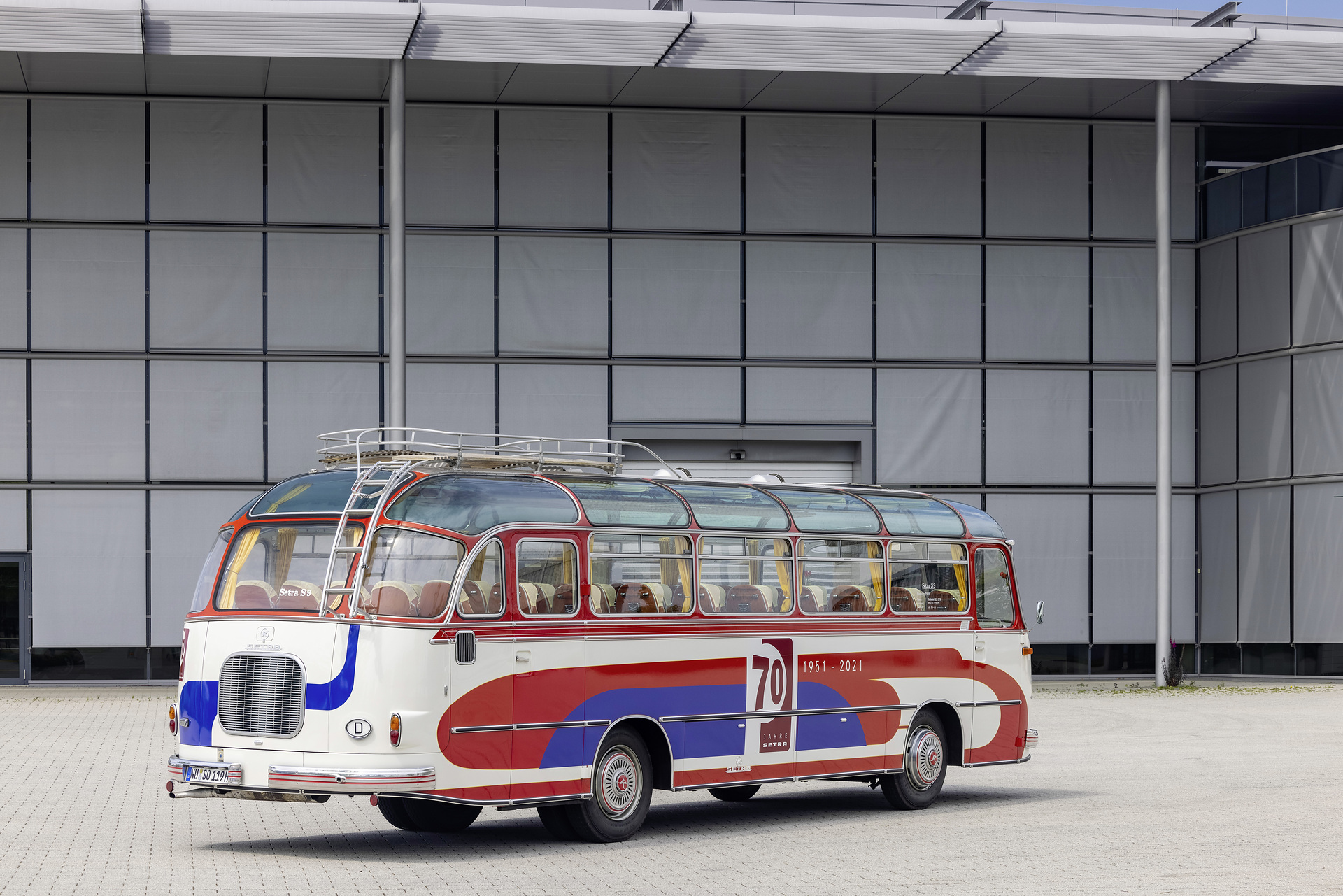 70 Years Setra brand 2021 - Setra S 9 (1959) 70 Years Setra brand 2021