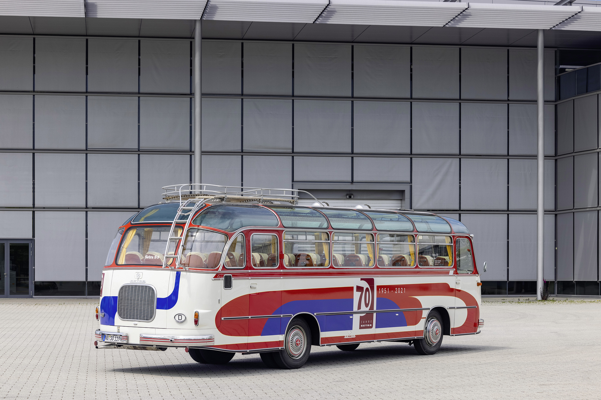 70 Years Setra brand 2021 - Setra S 9 (1959) 70 Years Setra brand 2021