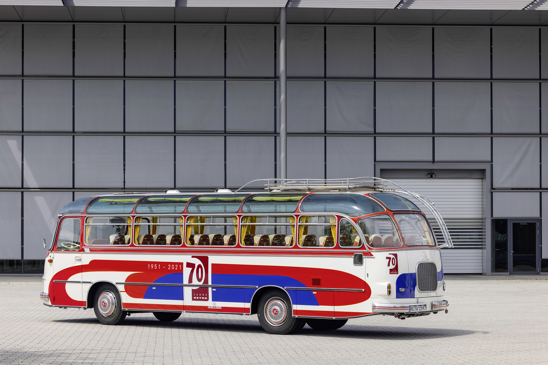 70 Years Setra brand 2021 - Setra S 9 (1959) 70 Years Setra brand 2021