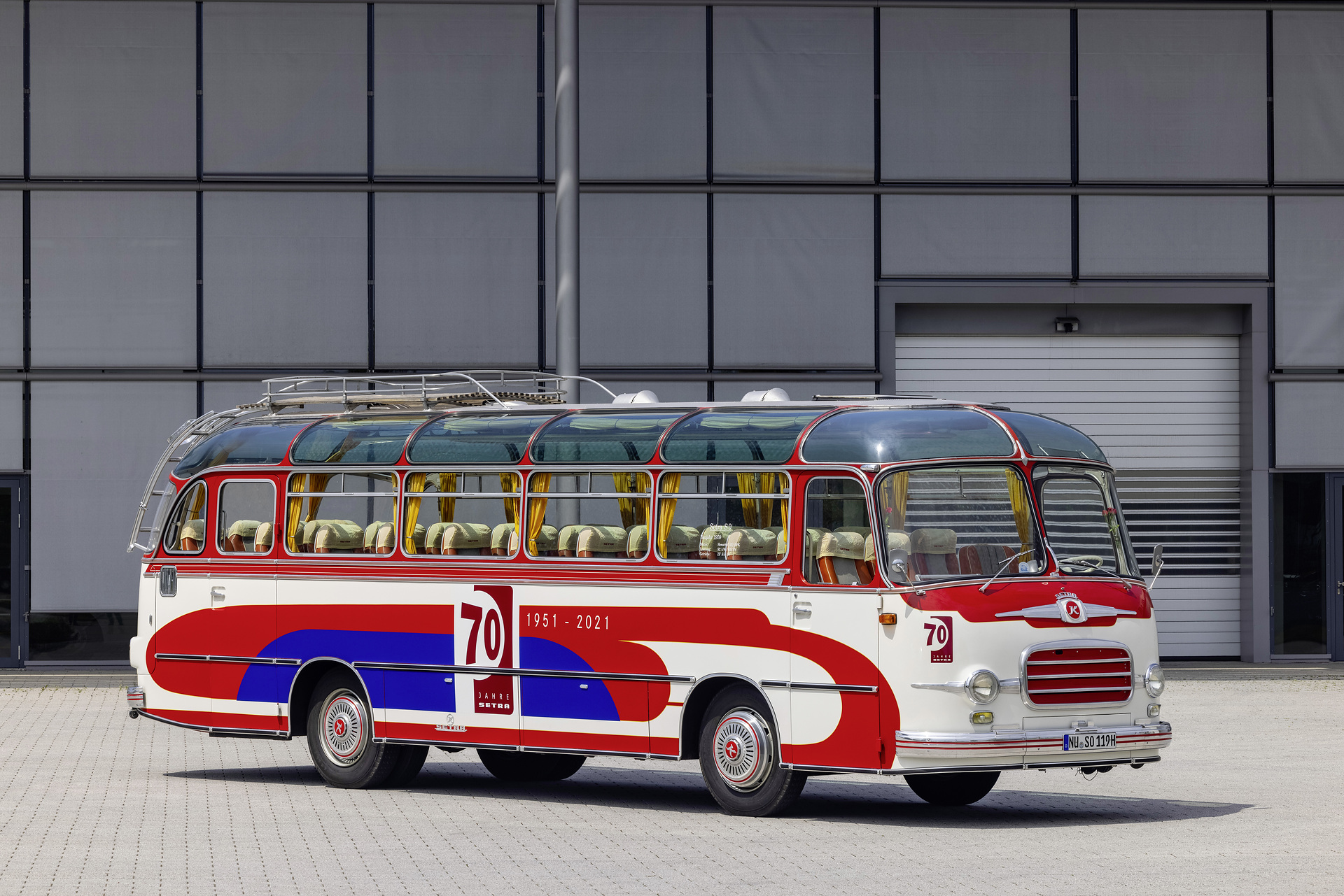 70 Years Setra brand 2021 - Setra S 9 (1959) 70 Years Setra brand 2021