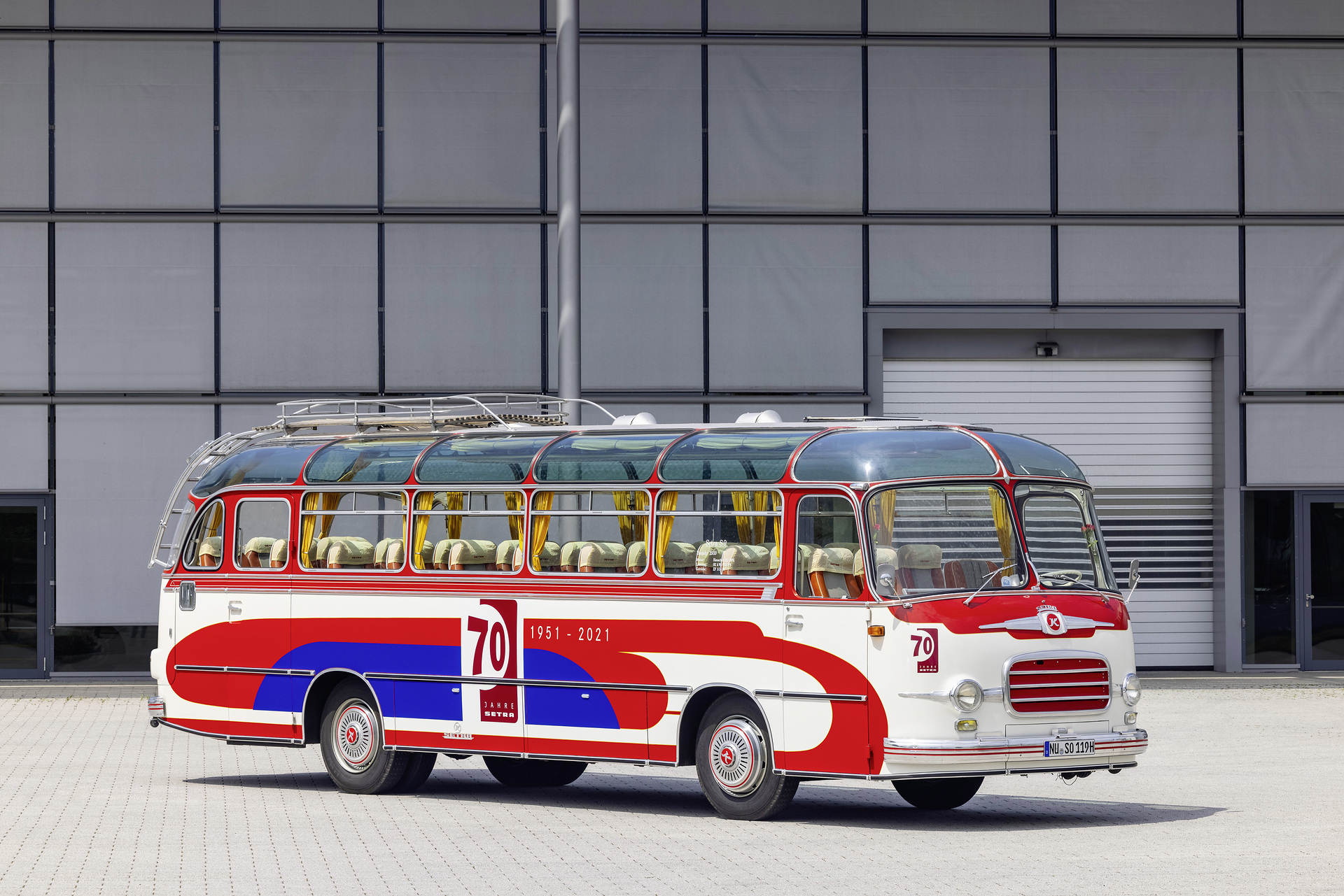 70 Years Setra brand 2021 - Setra S 9 (1959) 70 Years Setra brand 2021