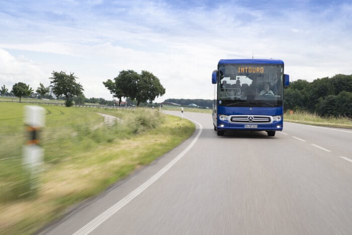 Driving Experience: The new Mercedes-Benz Intouro and Sprinter Minibuses, Ulm/Germany, June 2021