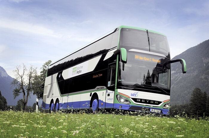 Mit dem Setra stressfrei in die Berge