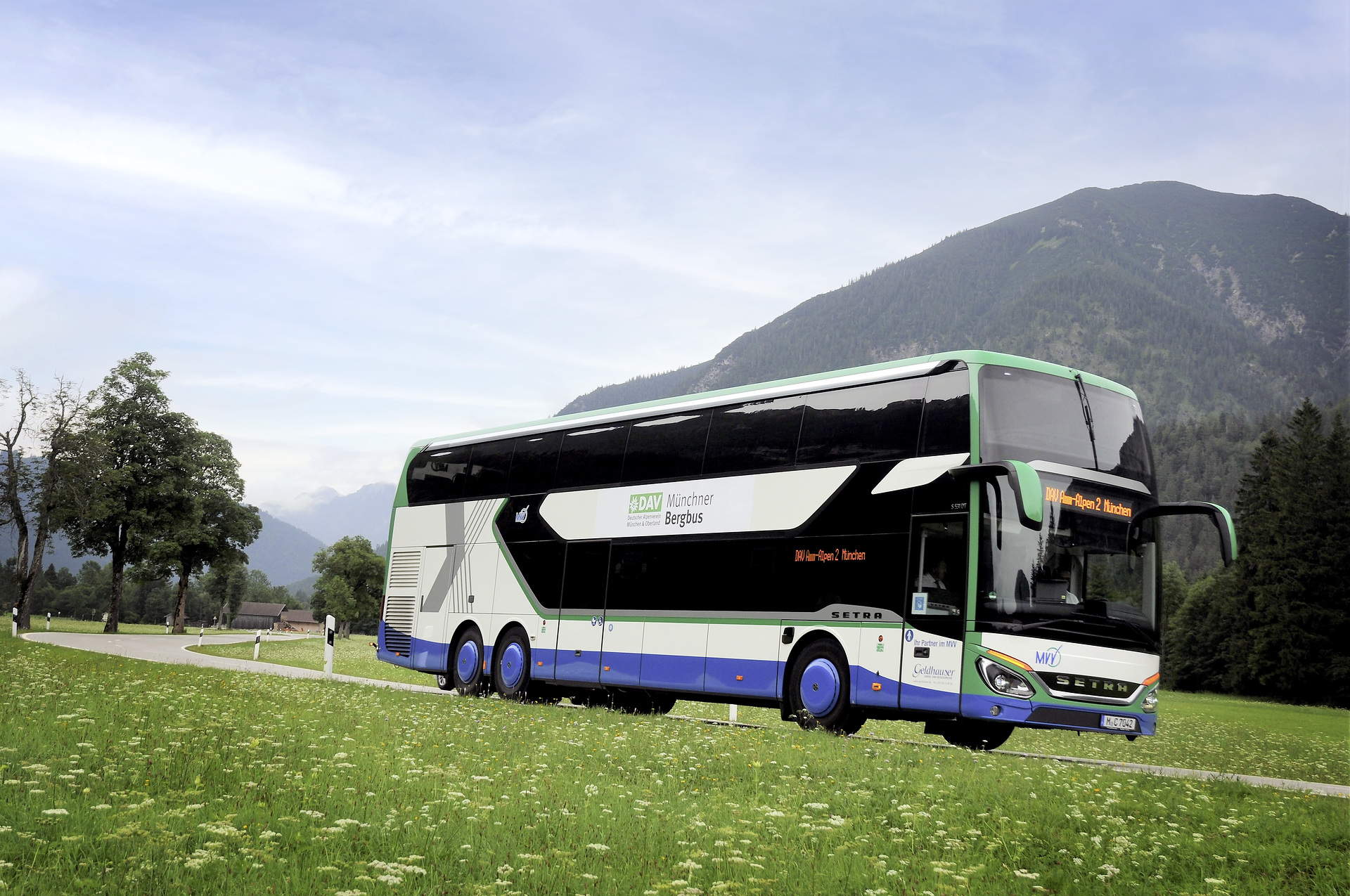 Mit dem Setra stressfrei in die Berge