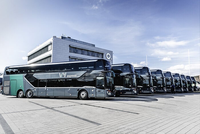 Setra stärkt norwegische Expresslinien