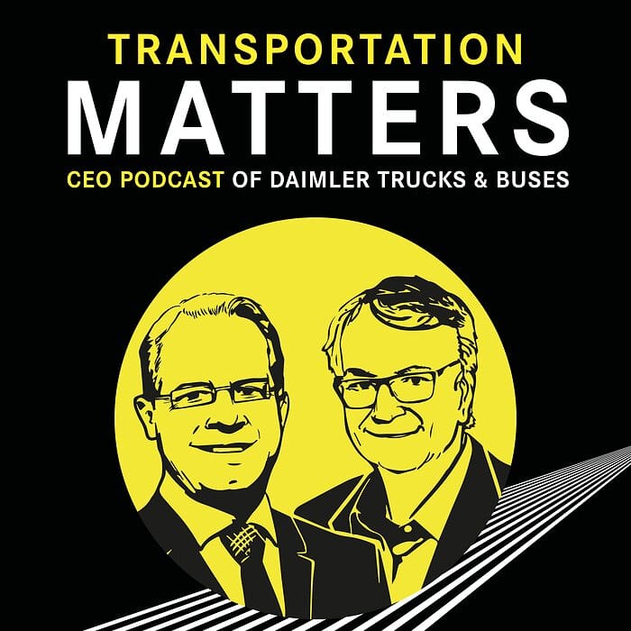 Daimler Truck CEO Martin Daum und Volvo Group CEO Martin Lundstedt über Partnerschaften mit Wettbewerbern im Podcast