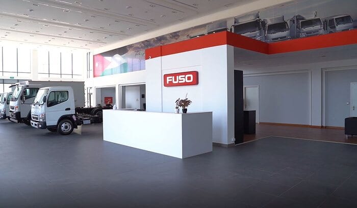 FUSO general distributor in Jordan celebrates opening of state-of-the-art sales and service location