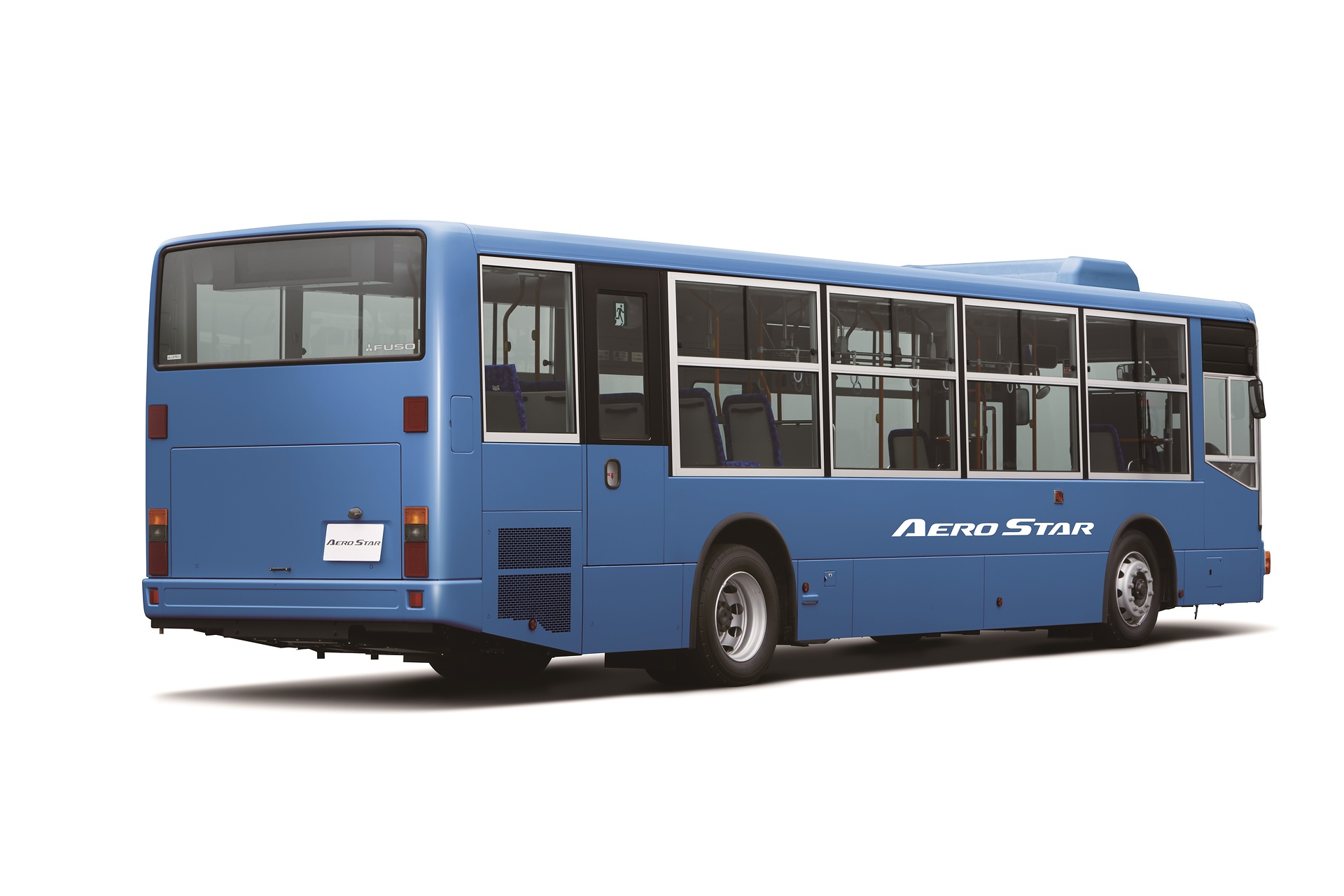 AEROSTAR_nonstep_back Mitsubishi Fuso launches a new model of the Aero Star city bus