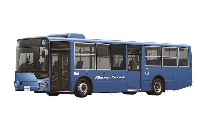 Mitsubishi Fuso launches a new model of the Aero Star city bus