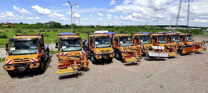 Unimog-Großauftrag: 135 Fahrzeuge für rumänische Straßenbauverwaltung