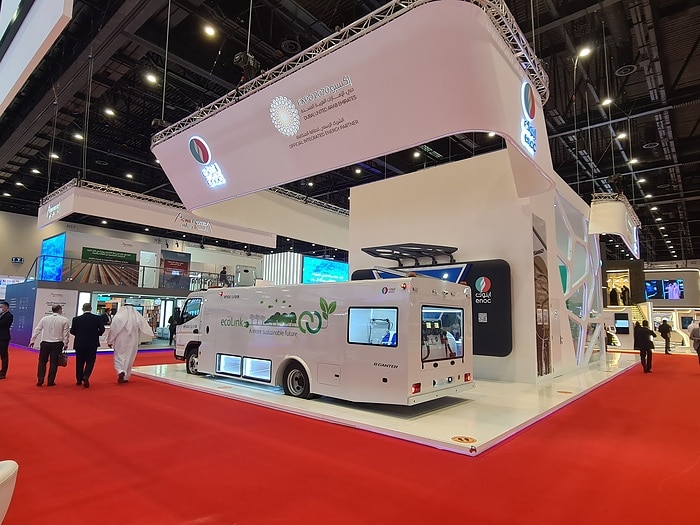 eCanter on showcase for the first time in the UAE