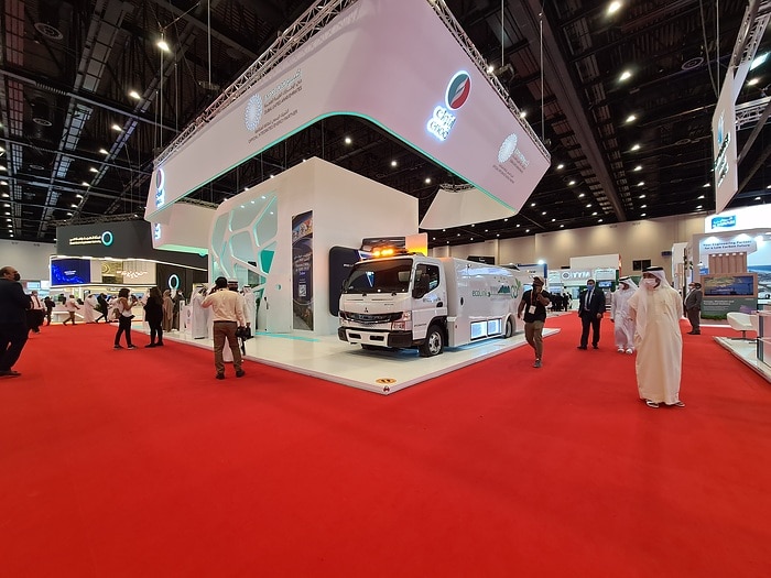 eCanter on showcase for the first time in the UAE