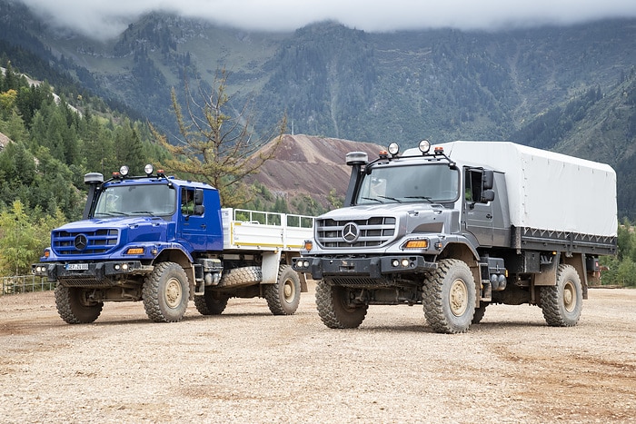 Mercedes-Benz Zetros als robustes Expeditionsfahrzeug