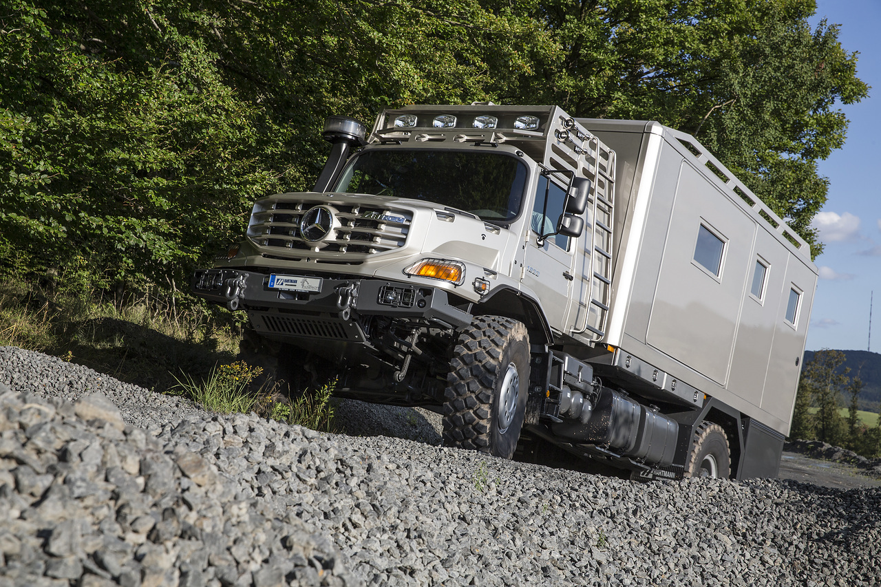 Mercedes-Benz Zetros als robustes Expeditionsfahrzeug