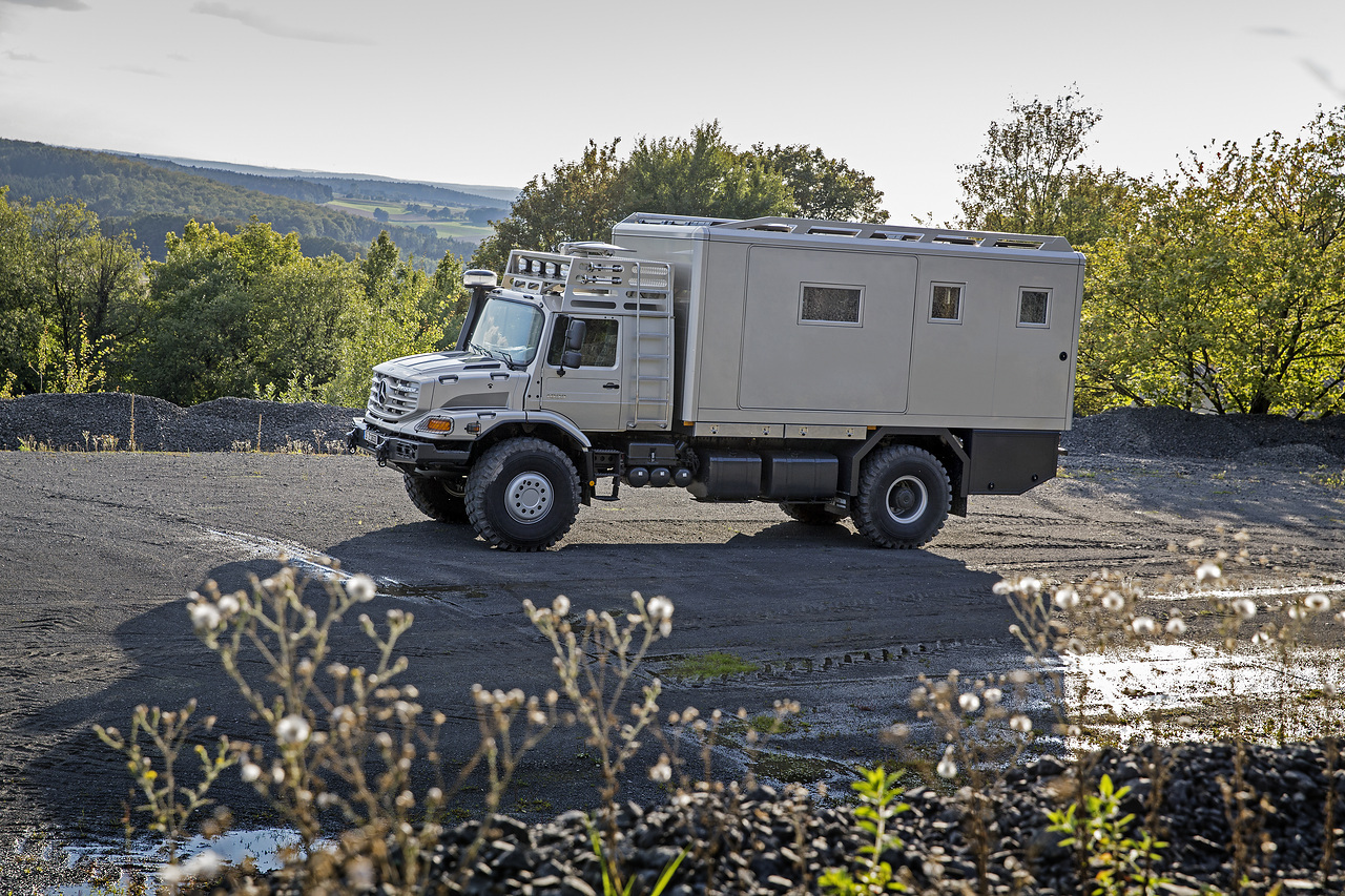 Mercedes-Benz Zetros als robustes Expeditionsfahrzeug