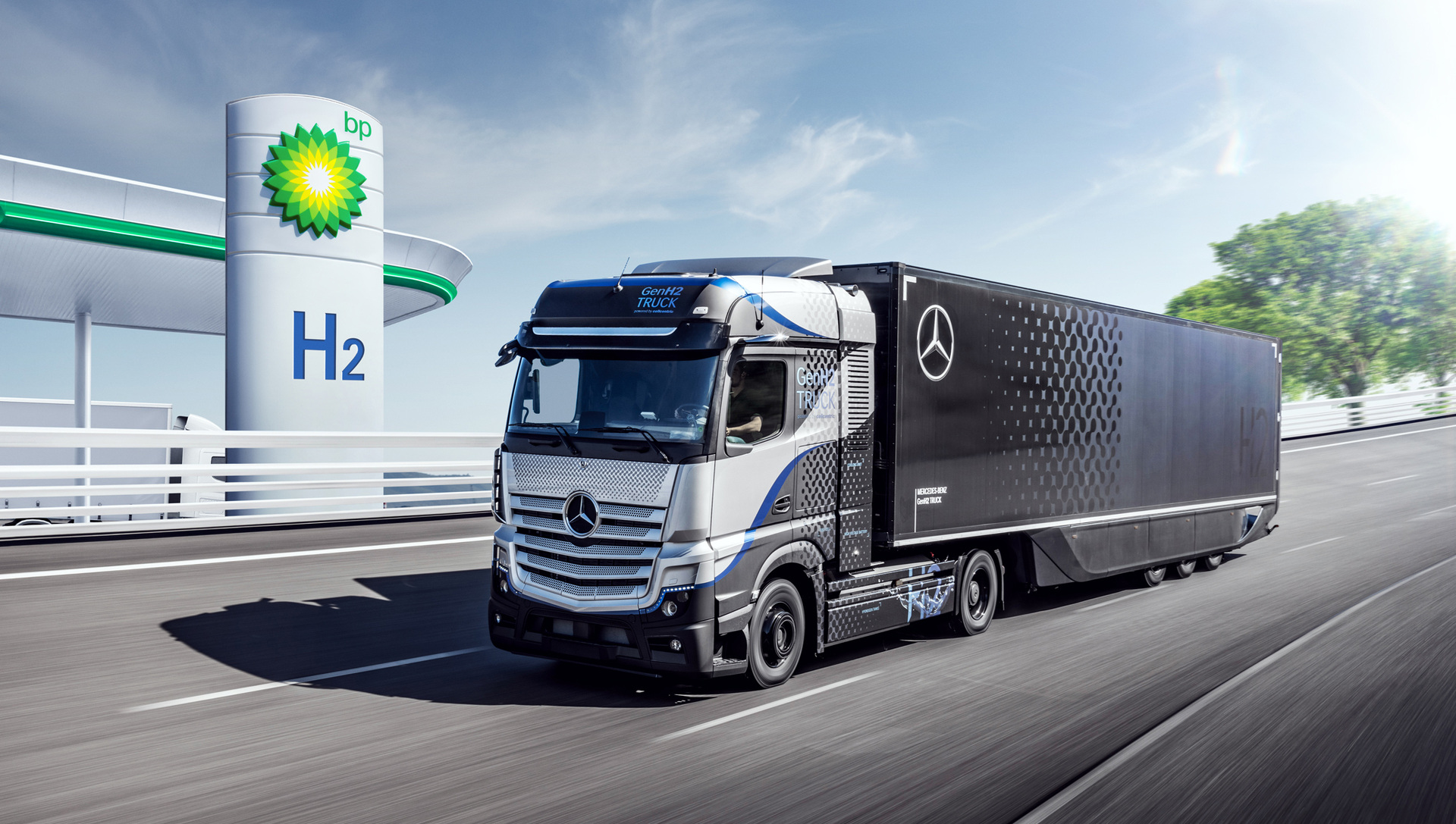 Daimler Truck AG und BP bauen neue Wasserstoff-Infrastruktur auf, um die Dekarbonisierung des Straßengüterverkehrs in Großbritannien zu beschleunigen