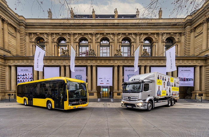 Daimler Truck als eigenständiges Unternehmen an der Börse gestartet