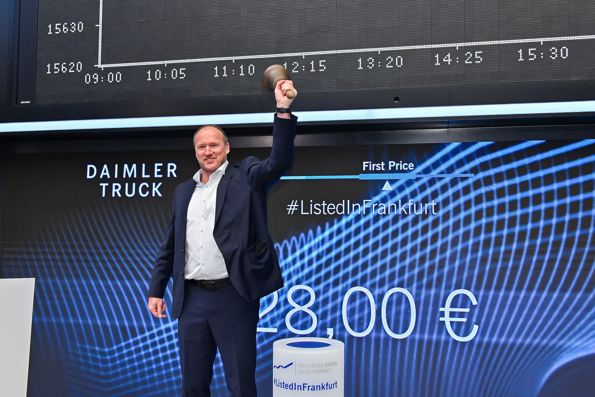 Daimler Truck als eigenständiges Unternehmen an der Börse gestartet