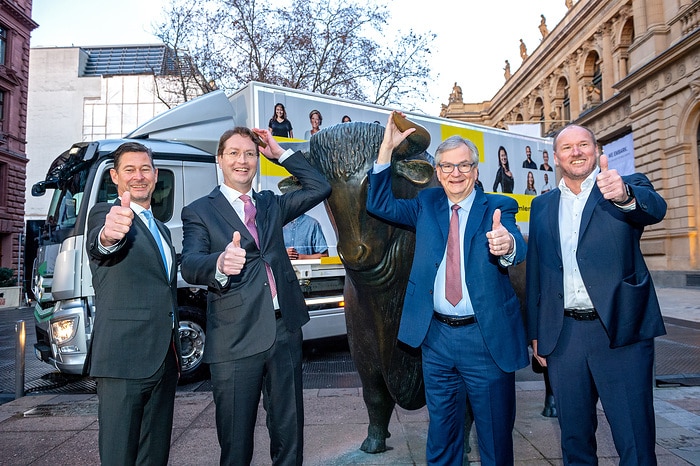 Daimler Truck launched on stock exchange as an independent company