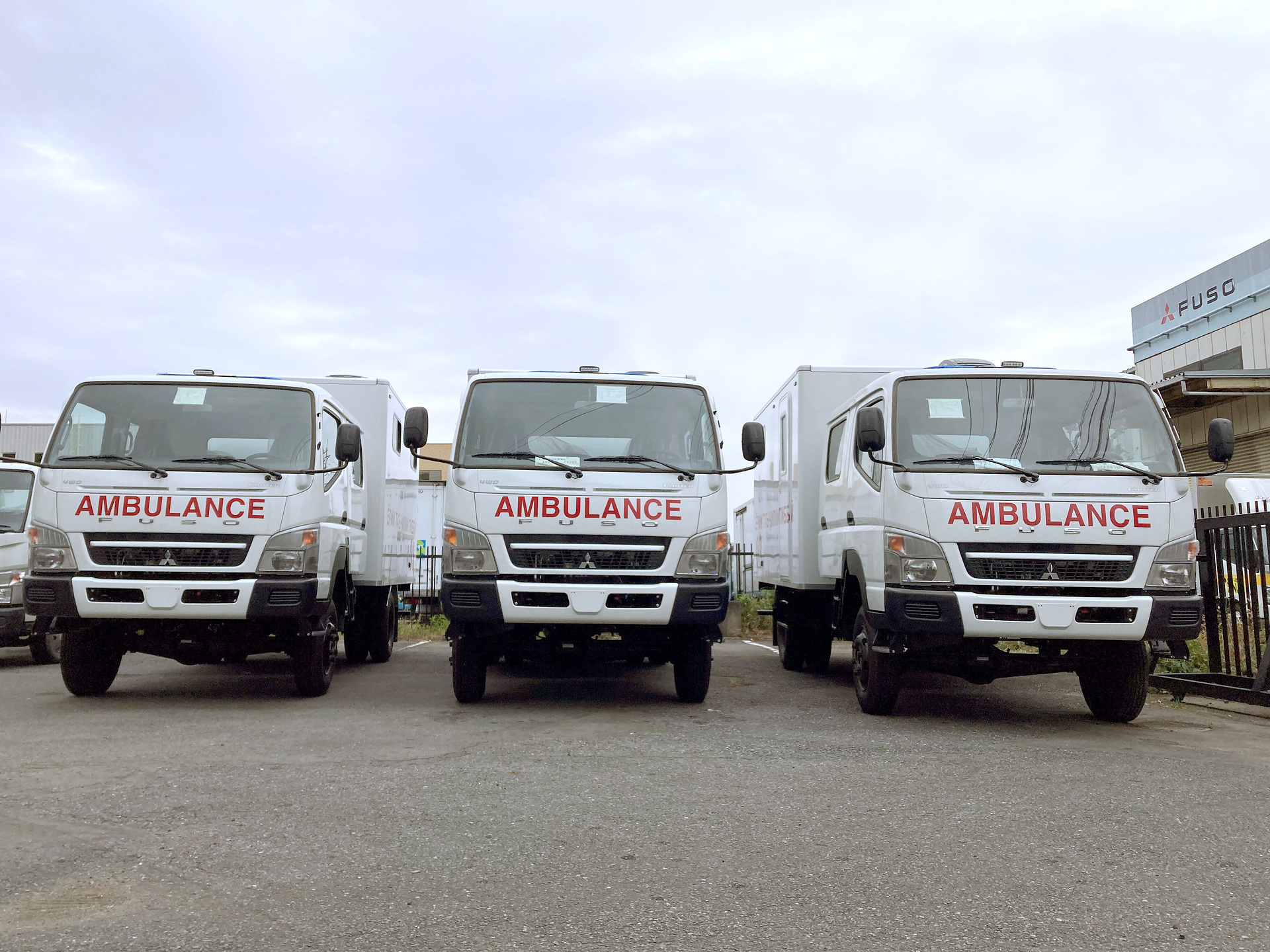 Mitsubishi Fuso to ship 10 light-duty Canter trucks to support medical care in Tajikistan Mitsubishi Fuso to ship 10 light-duty Canter trucks to support medical care in Tajikistan