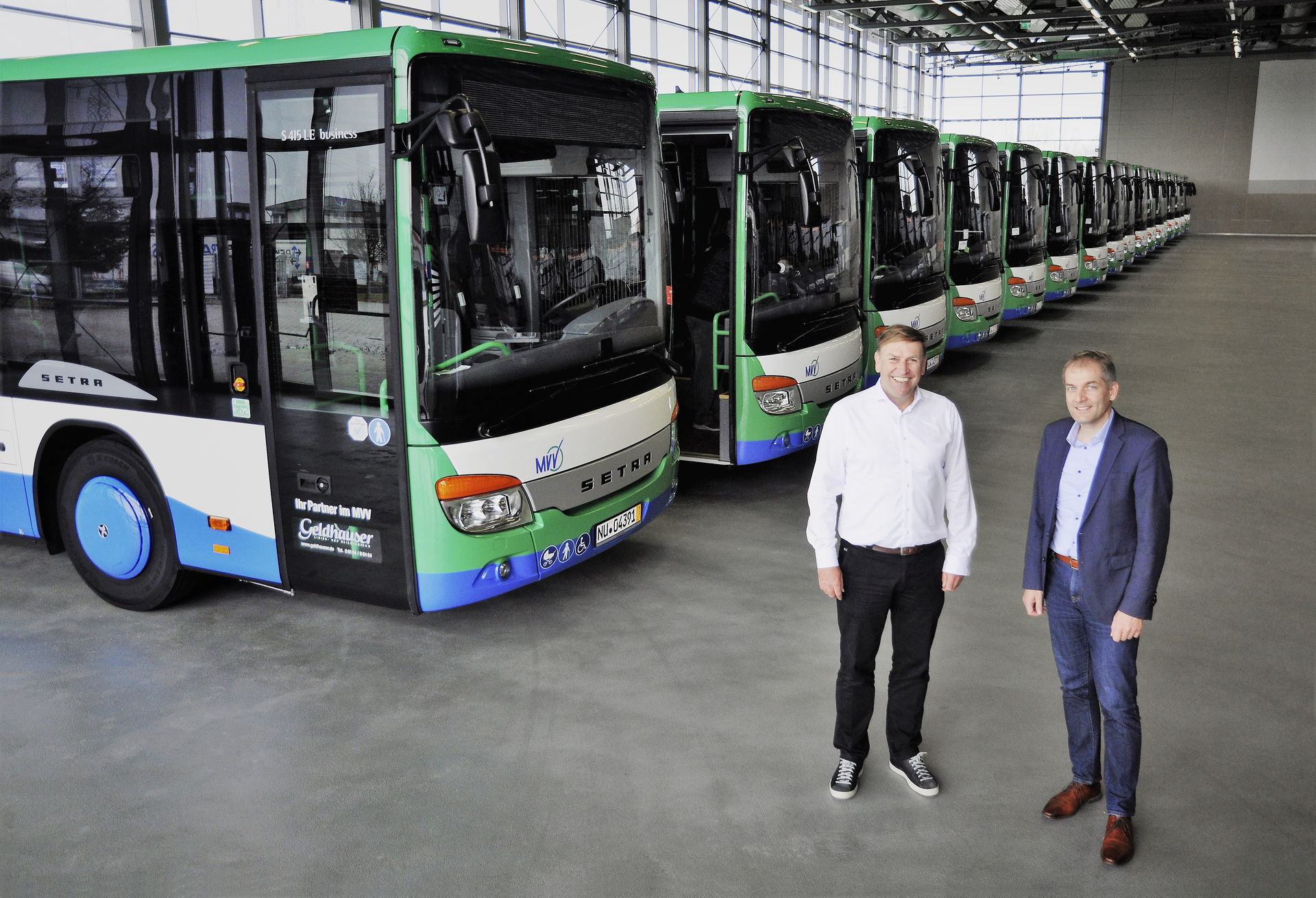 35 Setra Buses for Three Companies