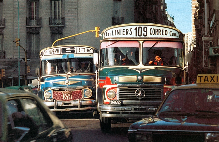 What do a Mercedes-Benz bus and tango have in common?