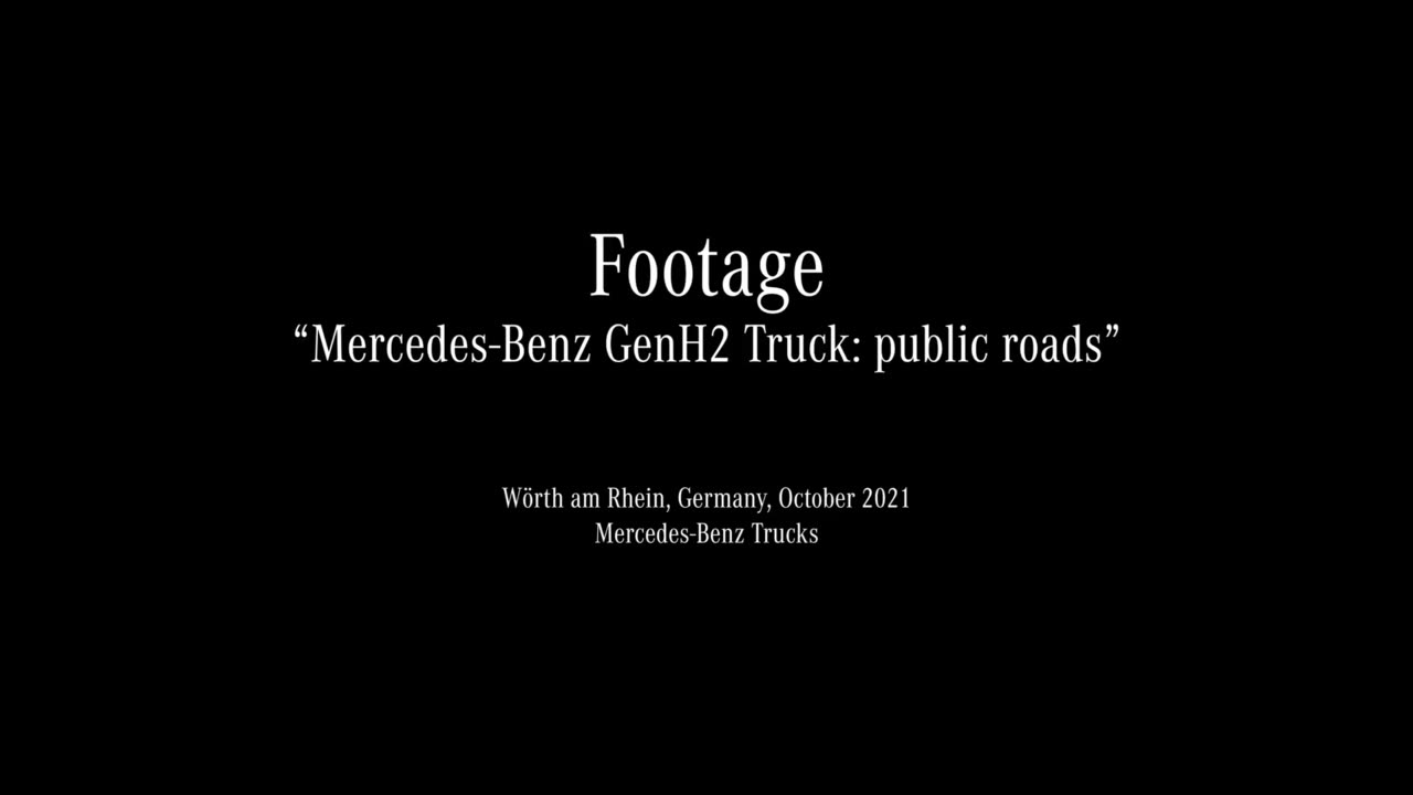 GenH2 Truck Footage Publicroads