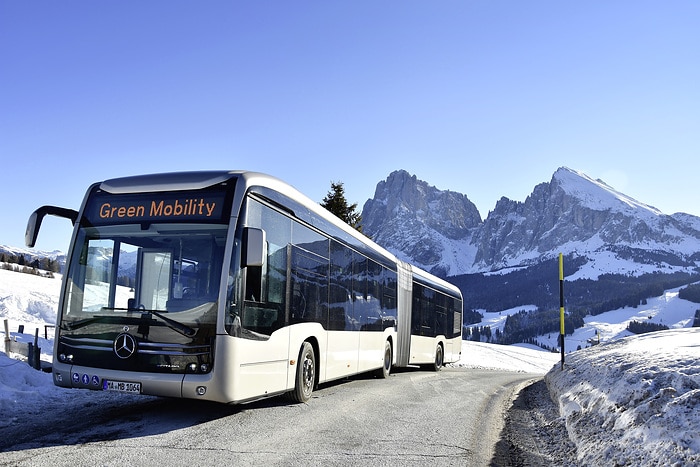 Peak performance: Mercedes-Benz successfully tests the all-electric eCitaro G