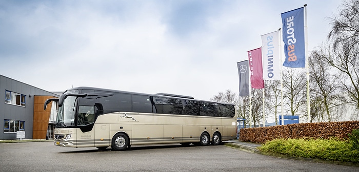 Going the distance: three luxuriously fitted Mercedes-Benz Tourismo L coaches for the Dutch company Autobusbedrijf Doornbos