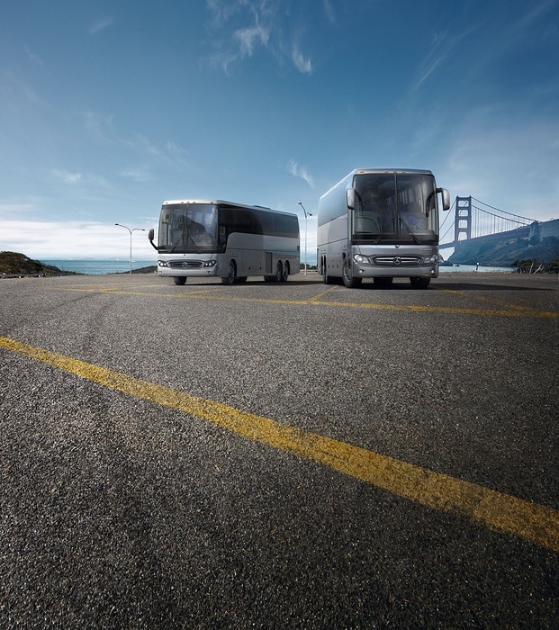 Premiere of the Mercedes-Benz Tourrider in California