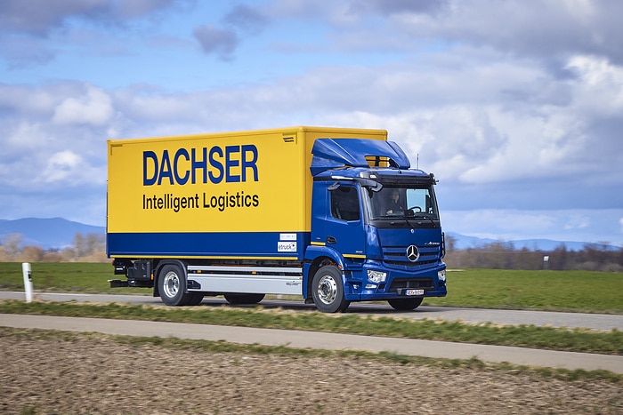 All-electric truck with the Three-Pointed Star: Series-production eActros to go into operation with Dachser