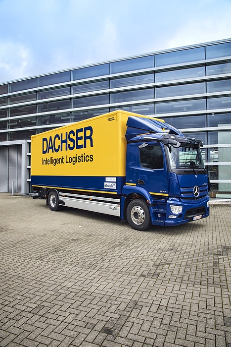 All-electric truck with the Three-Pointed Star: Series-production eActros to go into operation with Dachser