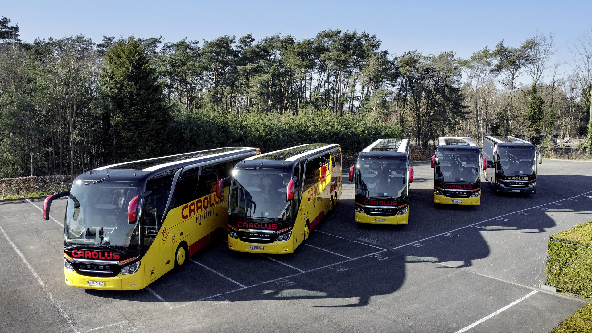 Setra Carolus “Carolus Reizen” relies on Setra TopClass