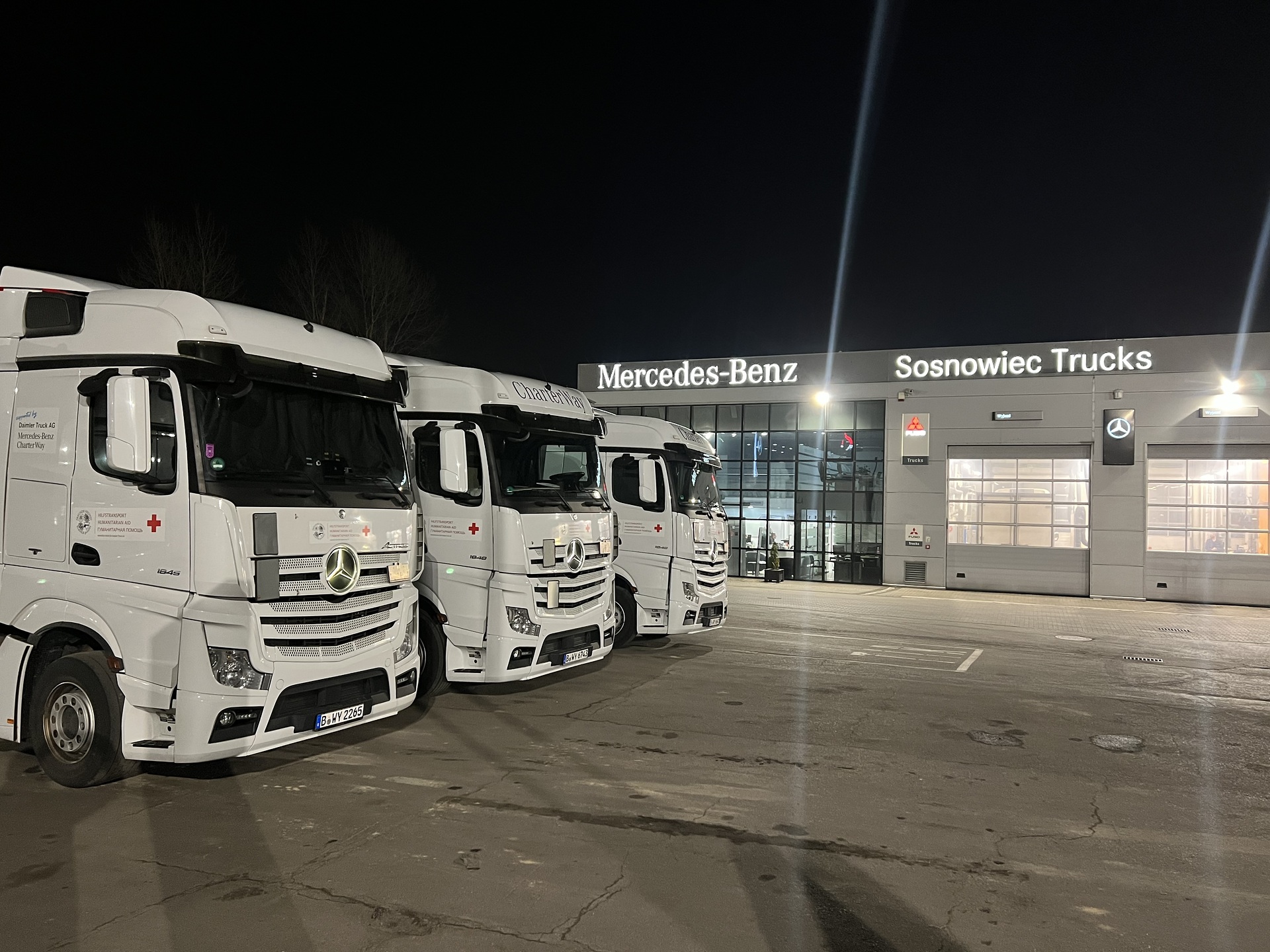 Daimler Truck supports the population of Ukraine