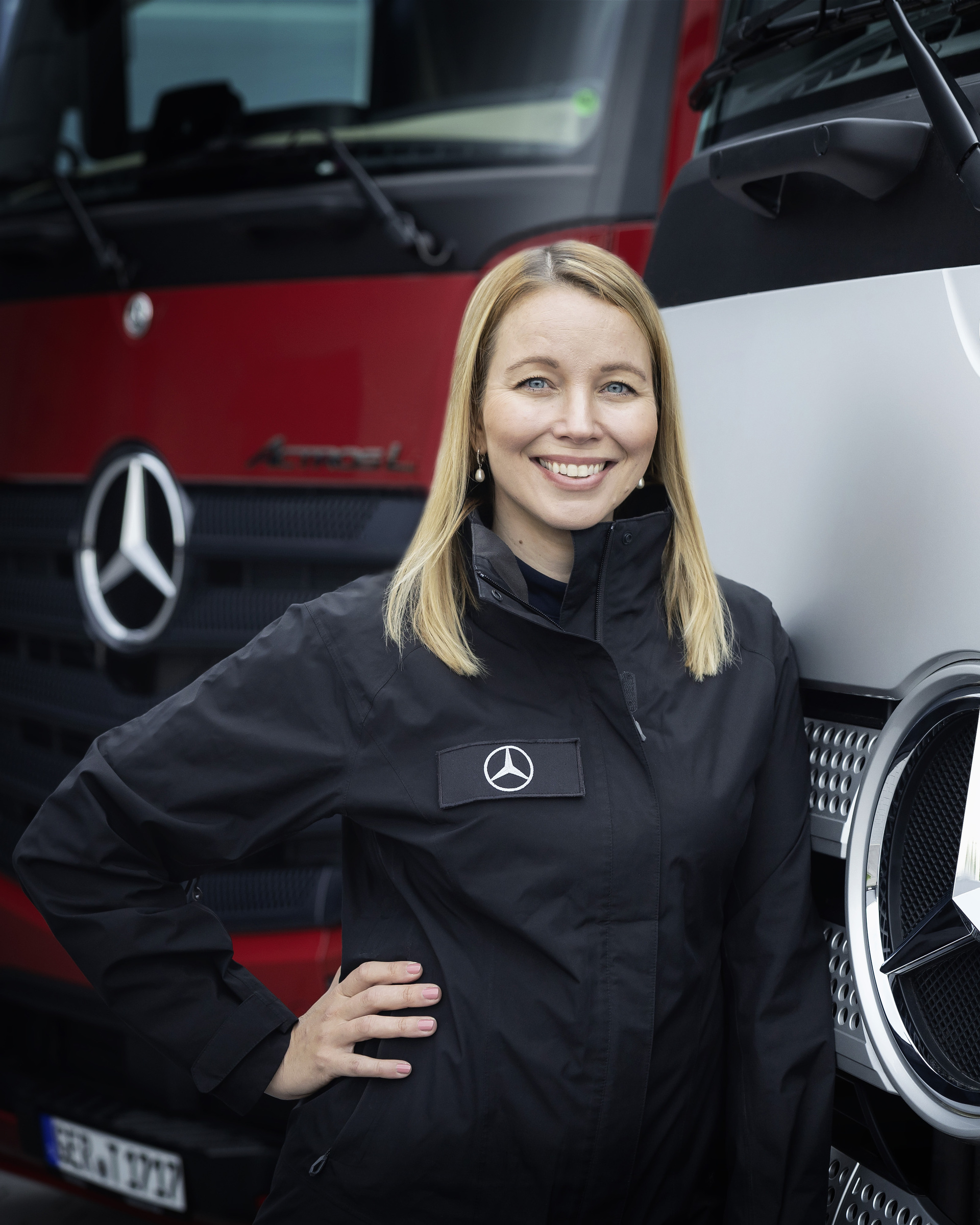 Stina Fagerman, Leiterin Marketing, Vertrieb und Services Mercedes-Benz Trucks Stina Fagerman übernimmt Leitung Marketing, Vertrieb und Services bei Mercedes-Benz Lkw