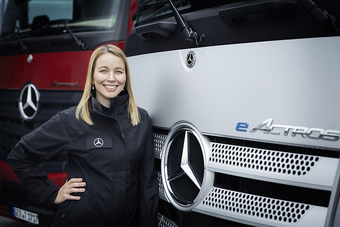 Stina Fagerman takes over responsibility as Head of Marketing, Sales and Services at Mercedes-Benz Trucks