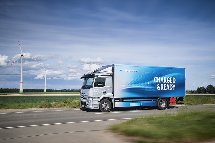 eActros Driving Experience