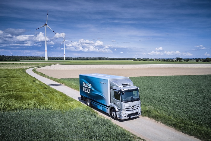 eActros Driving Experience