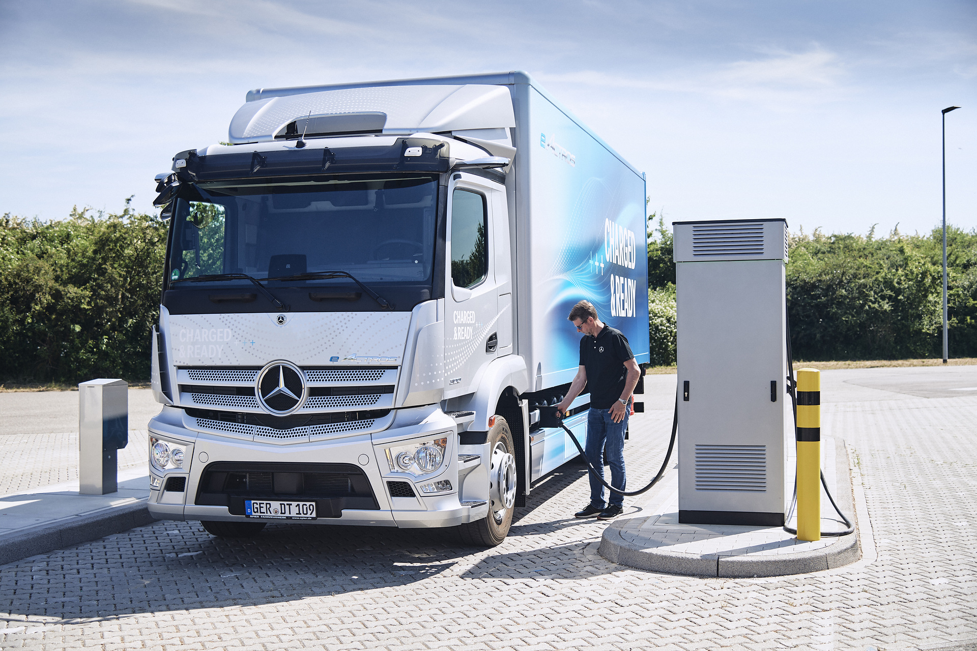 eActros Driving Experience